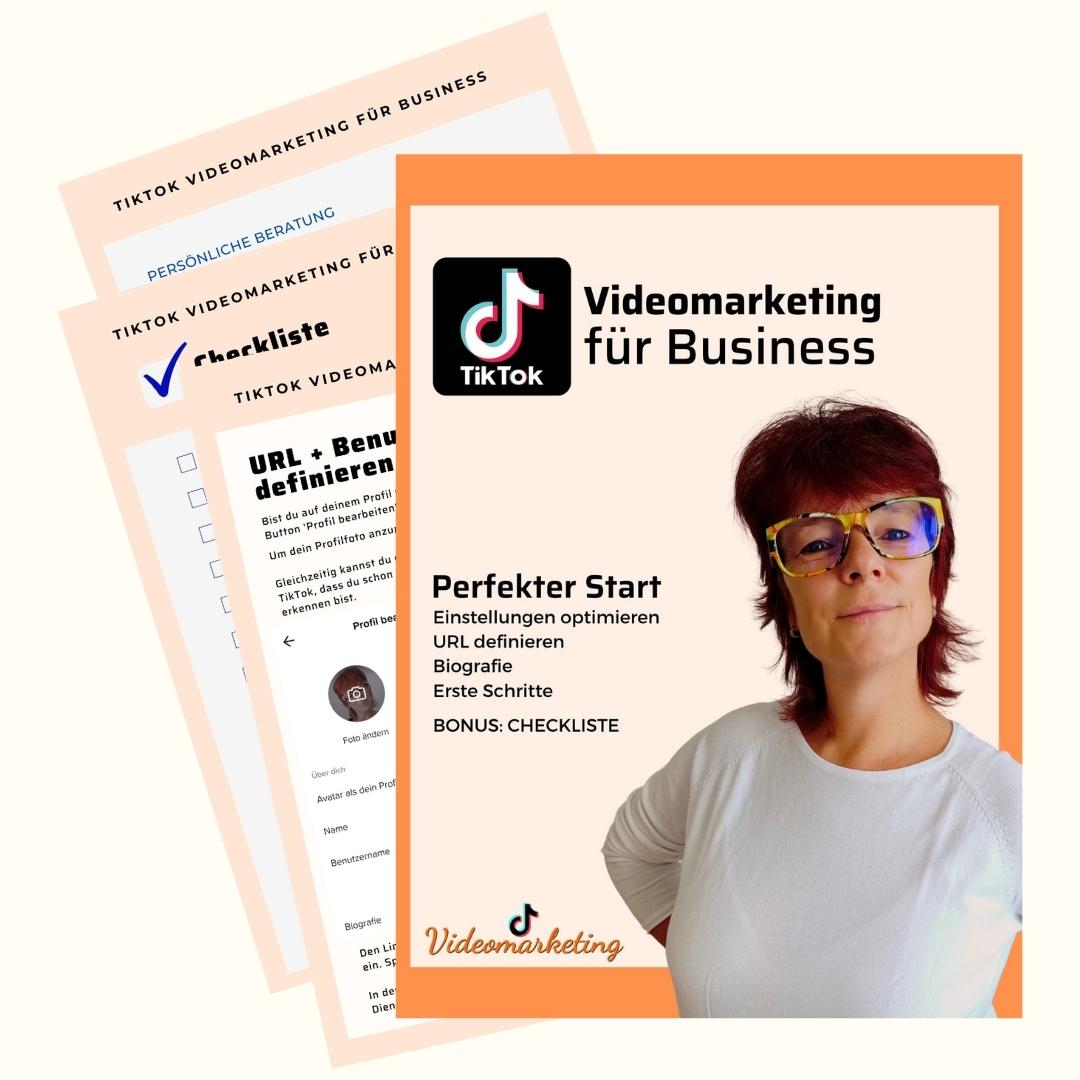 Handbuch TikTok Videomarketing für Business - perfekter Start