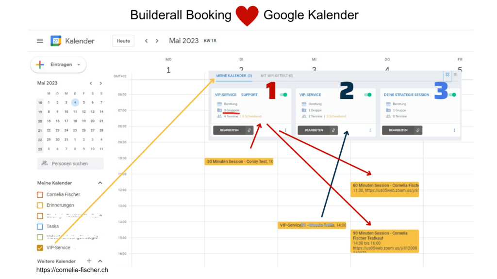 Terminverwaltung Buchungstool "Booking" mit Google-Kalender synchronisieren. Kosteneffizient vollständig automatisieren für mehr Zeit für Kunden und Business